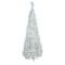 Northlight 4' White Tinsel Pop-Up Artificial Christmas Tree, Unlit